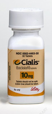 Cialis 10 mg Brand Lilly - bottle of 10 pills D