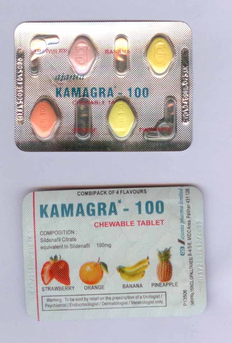 Kamagra (Generic Viagra) Chewable 100 mg - Kamagra
