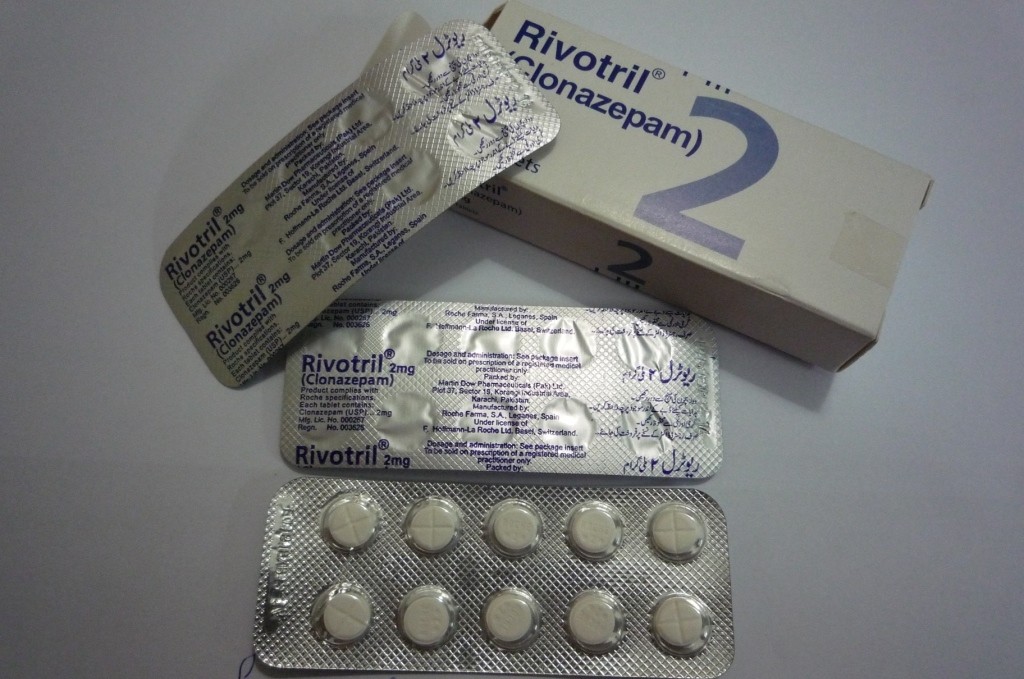 RIVOTRIL 2 mg (clonazépam) Original
