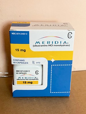 Reductil Generika Sibutramine (Meridia) 15 mg