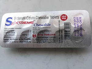 Sextreme  Chewable 100 mg Sildenafil