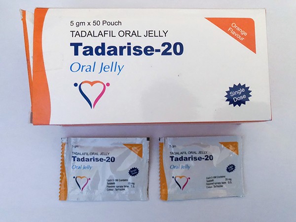 Tadalafil 20 mg - tira de jalea (disolución oral)