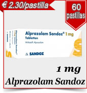 Alprazolam Sanval 1 mg